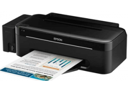 Nạp mực máy in phun màu Epson L100 giá rẻ