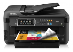 Nạp mực máy in phun màu Epson Workforce 7610