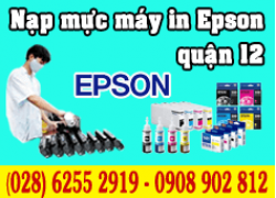 Nạp mực máy in Epson quận 12